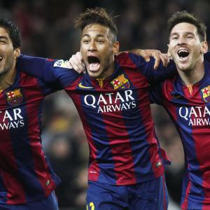 Lionel Messi, Luis Suarez, Neymar at Barcelona