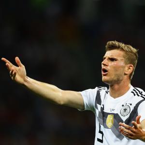 Werner is one of the few traditional strikers in Germany's squad
