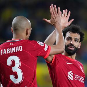 Mohamed Salah, Fabinho, Liverpool, 2021/22