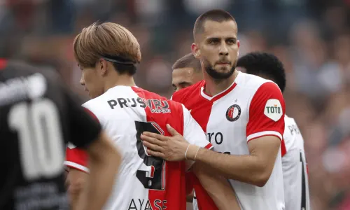 Dávid Hancko, Ayase Ueda, Feyenoord