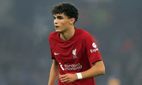 Liverpool youngster Stefan Bajcetic