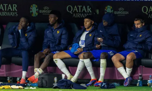 Eduardo Camavinga, Kylian Mbappe, Antoine Griezmann, France, Euro 2024