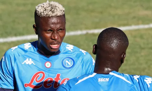 Osimhen and Koulibaly at Napoli