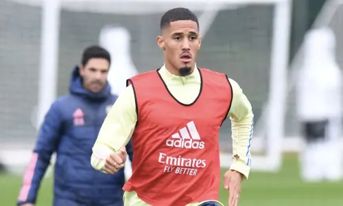 What happened to William Saliba at Arsenal?