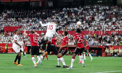 Younes En-Nesyri, Sevilla vs Manchester United