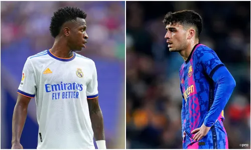 Vinicius Jr and Pedri