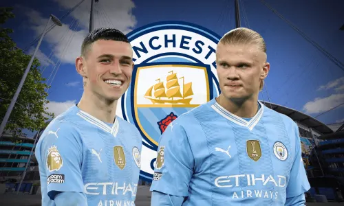 Phil Foden, Erling Haaland, Man City