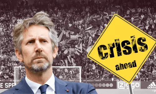 Ajax, Edwin van der Sar, Crisis
