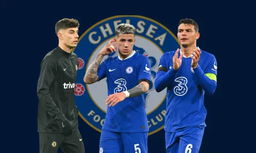 Kai Havertz, Enzo Fernandez, Thiago Silva, Chelsea, 2022/23