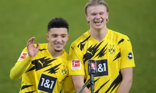 Dortmund boss suggests only Man City and PSG could afford Haaland and Sancho