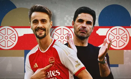 Fabio Vieira, Mikel Arteta, Arsenal, 2023/24