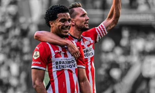 Malik Tillman, Luuk de Jong, PSV