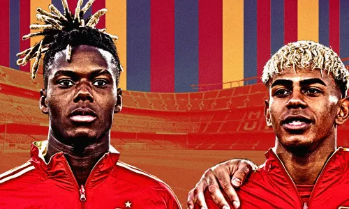 Nico Williams, Lamine Yamal, Barcelona