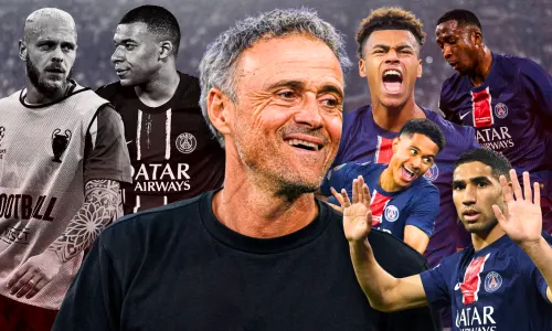 Champions League winners and Losers PSG Inter Milan