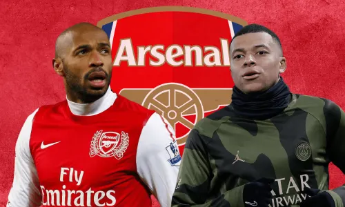 Thierry Henry, Kylian Mbappe, Arsenal