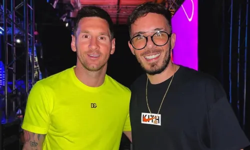 DJ Fer Palacio has denied infecting PSG's Lionel Messi with Covid-19