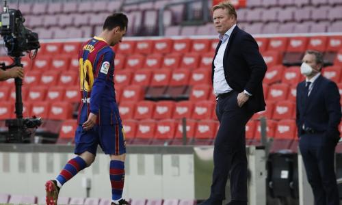 Koeman’s future at Barcelona will be decided ‘in a week or 10 days’ says president Laporta
