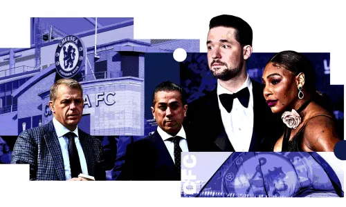 Chelsea, Todd Boehly, Behdad Eghbali, Alexis Ohanian, Serena Williams
