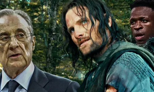 Aragorn Viggo Mortensen Florentino Perez Vini Jr Real Madrid