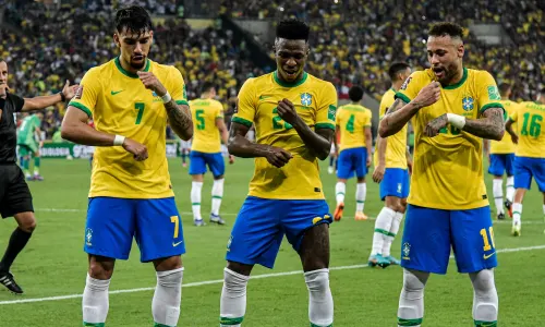 Neymar, Vinicius Jr and Pacqueta
