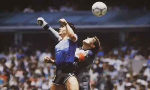 Diego Maradona, Hand of God