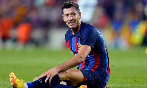 Robert Lewandowski Barcelona 2022-23