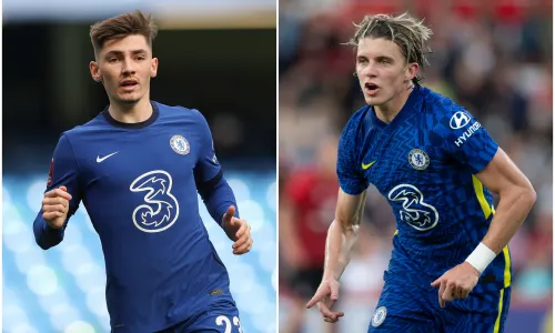 Billy Gilmour and Conor Gallagher
