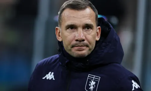 Andriy Shevchenko has been sacked as Genoa head coach