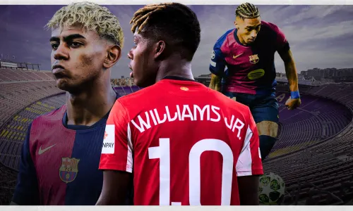 Nico Williams Barcelona Lamine Yamal Raphinha