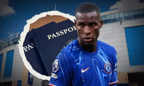 Nicolas Jackson, Chelsea, passport