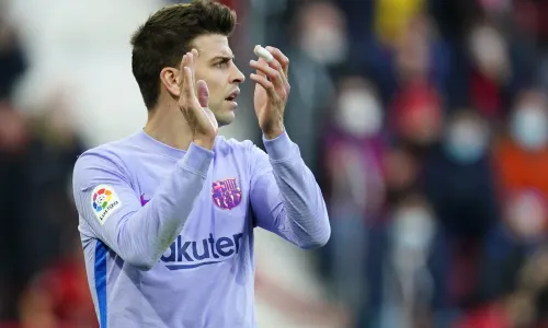 Gerard Pique, Osasuna v Barcelona