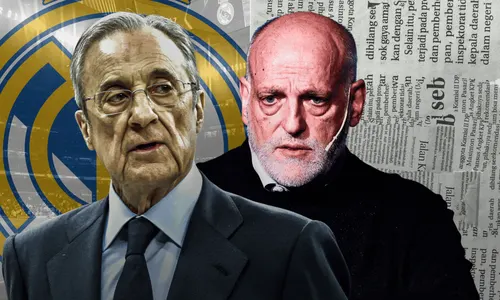 Javier Tebas and Florentino Perez
