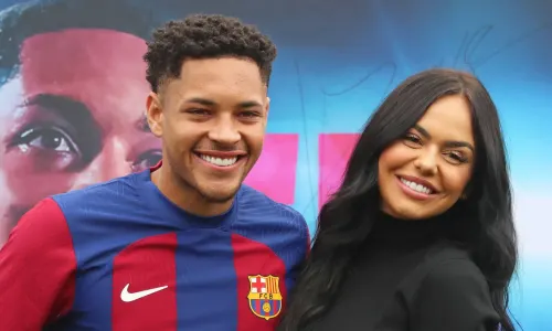 Vitor Roque, Dayana Lis, Barcelona, 2023/24