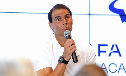 Tennis legend Rafael Nadal.