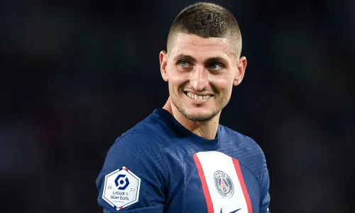 Marco Verratti playing for PSG