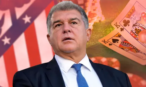Joan Laporta, Atlético Madrid, Poker