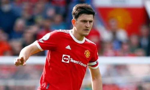 Harry Maguire in action for Man Utd.