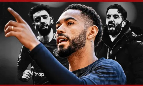 Matheus Cunha, Bruno Fernandes, Ruben Amorim, Man Utd