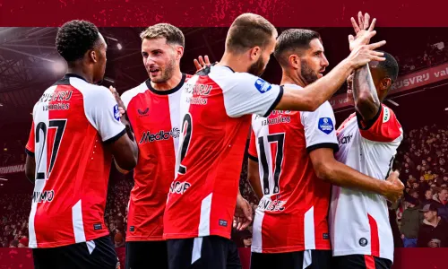 Antoni Milambo, Santiago Giménez, Luka Ivanusec, Feyenoord
