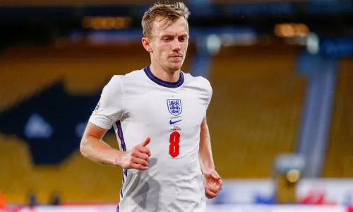 James Ward-Prowse playing for England