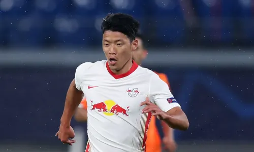 RB Leipzig striker Hee-chan Hwang