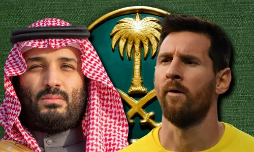 Lionel Messi, Mohammed Bin Salman
