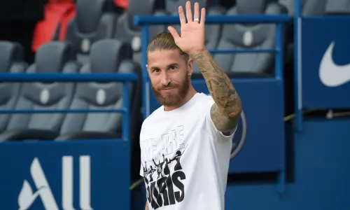 Sergio Ramos has yet to debut for PSG since moving from Real Madrid