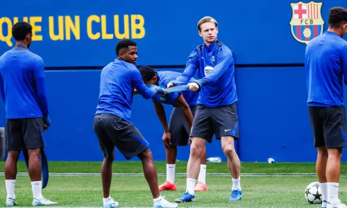 Frenkie de Jong, Ansu Fati, Barcelona