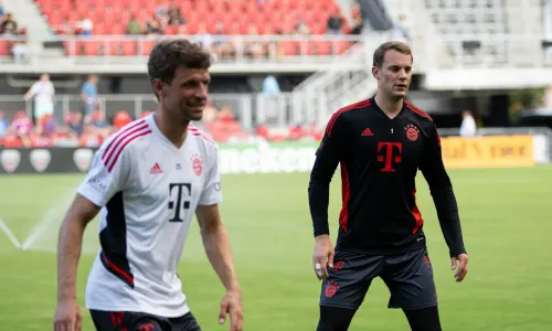 Manuel Neuer, Thoams Müller, Bayern München