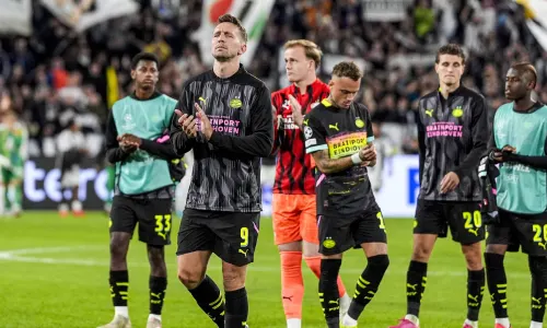 Luuk de Jong, Noa Lang, Guus Til, Isaac Babadi, PSV