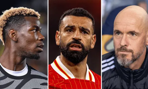 Paul Pogba, Mohamed Salah, Erik ten Hag