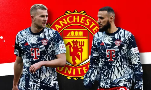 Noussair Mazraoui Matthijs de Ligt Bayern Munich Man Utd