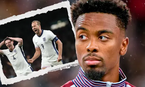 Angel Gomes, Harry Kane, England, 2024