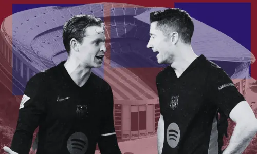 Frenkie de Jong, Robert Lewandowski